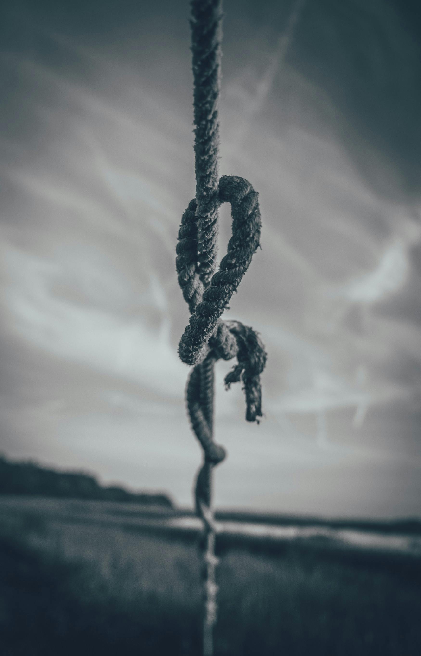 A line of rope
